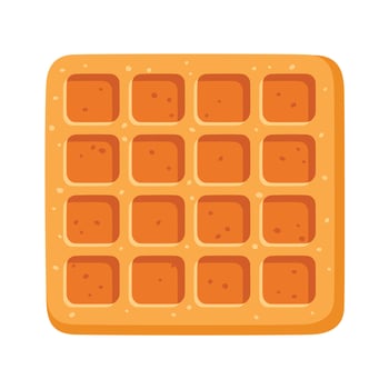 Drawing Of A Waffle vector