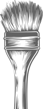 Brush clipart design illustration png
