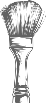 Brush clipart design illustration png