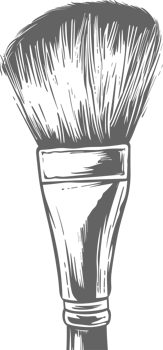 Brush clipart design illustration png