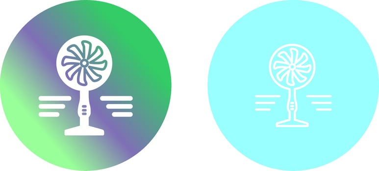 Fan Icon Design vector