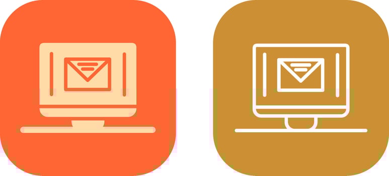 Email Icon Design vector