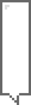 8bit retro game pixel speech bubble balloon icon sticker memo keyword planner text box banner png