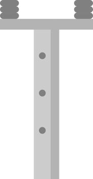 High voltage power electric pole with wire transmit electricity png