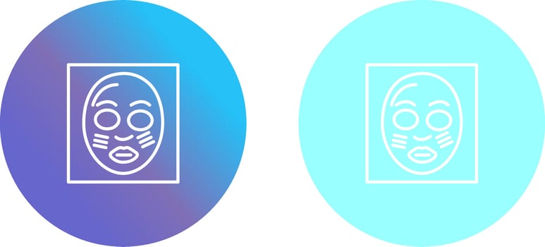Facemask Icon Design vector