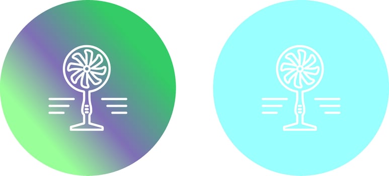Fan Icon Design vector