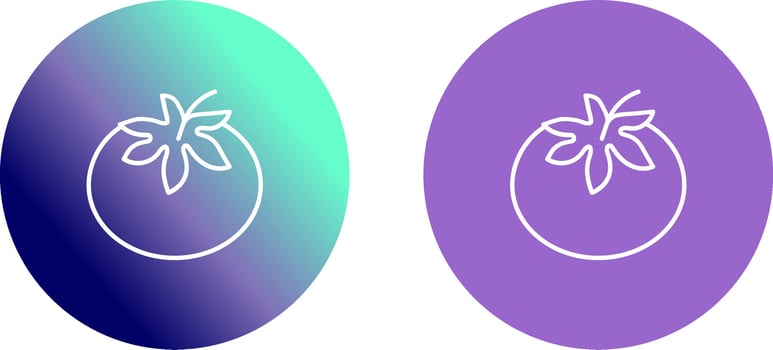 Tomato Icon Design vector