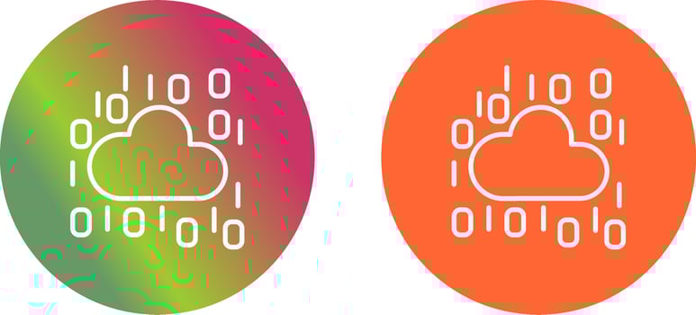 Cloud Icon Design vector