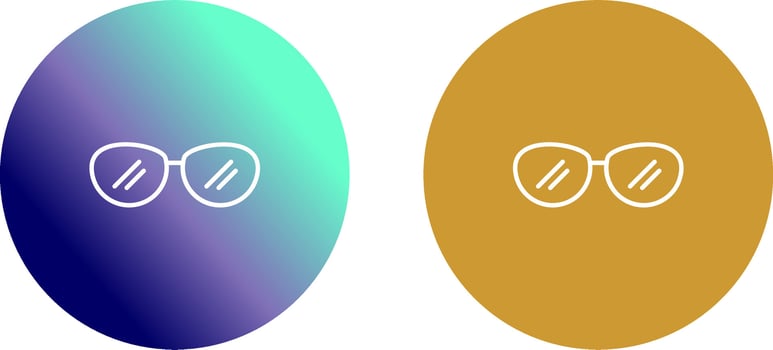 Sunglasses Icon Design vector