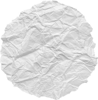 White Ripped Crumpled Paper Piece png