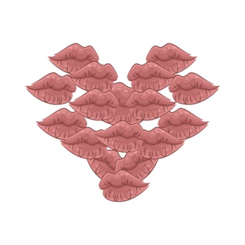 Illustration of love vector