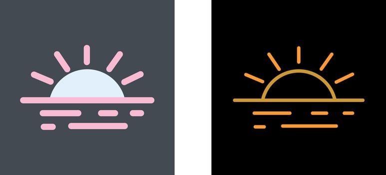 Sea Icon Design vector