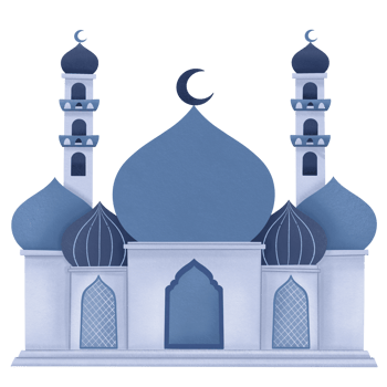 Blue Mosque Illustration png