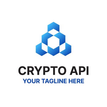 Technology Blockchain Crypto NFT Logo vector