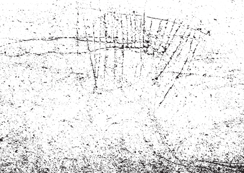 Rustic grunge texture with grain and stains. Abstract noise. graphic illustration with transparent background. png