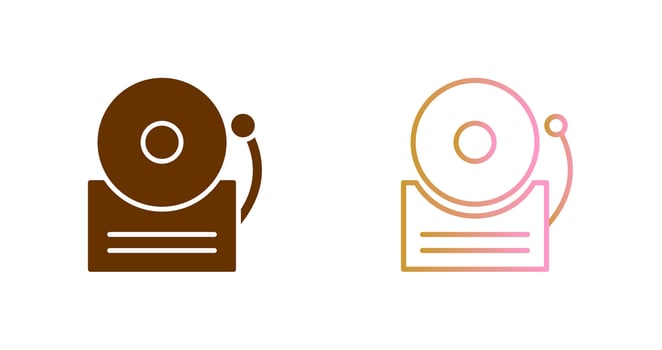 Alarms Icon Design vector