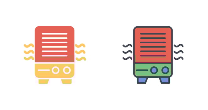 Air Sanitizer Icon Design vector