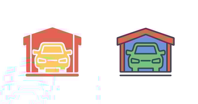 Garage Icon Design vector
