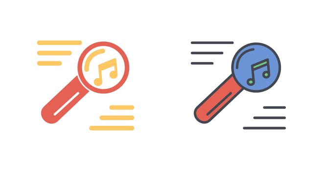 Search Icon Design vector
