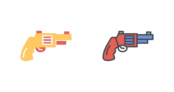 Pistol Icon Design vector