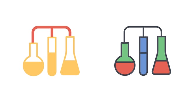 Test Icon Design vector