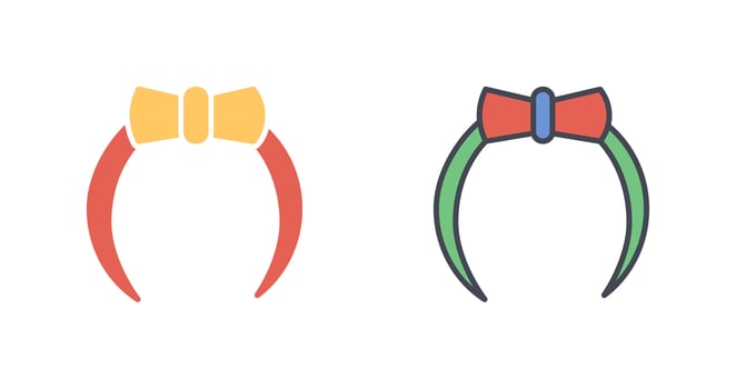 Headband Icon Design vector