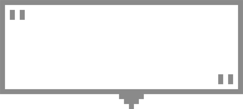 8bit retro game pixel speech bubble balloon with quotation marks, icon sticker memo keyword planner text box banner png