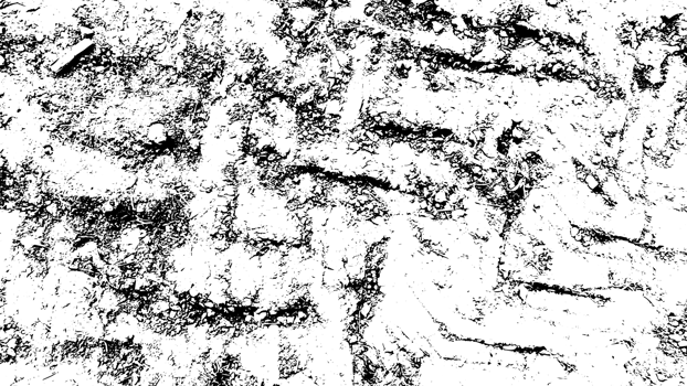 Rustic grunge texture with grain and stains. Abstract noise background. Graphic illustration with transparent background. png