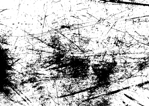 Rustic grunge texture with grain and stains. Abstract noise background. Graphic illustration with transparent background. png