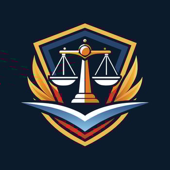 Sleek Logo for Law Firm, Design a sleek icon for a virtual courtroom platform, minimalist simple modern logo design vector