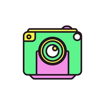 Camera Icon Symbol Clipart Illustration vector