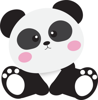 Cute panda . png