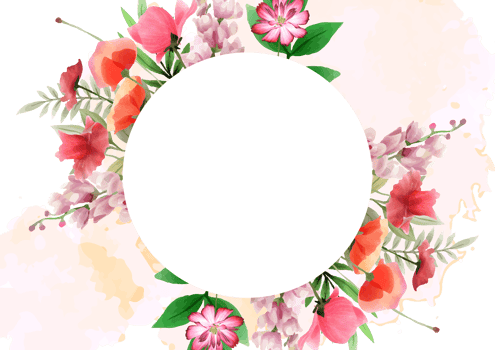 beautiful roses wedding invitation card png