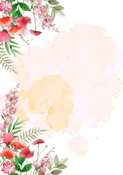 beautiful roses wedding invitation card png