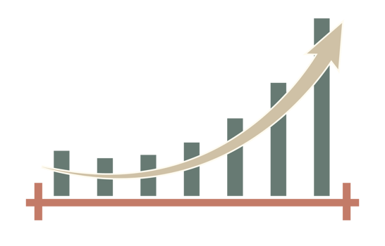 Growth and work progress Candlestick of goodness, development, prosperity png