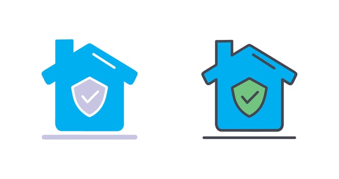 Shield Icon Design vector