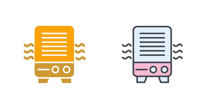 Air Sanitizer Icon Design vector