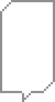 8bit retro game pixel speech bubble balloon icon sticker memo keyword planner text box banner png
