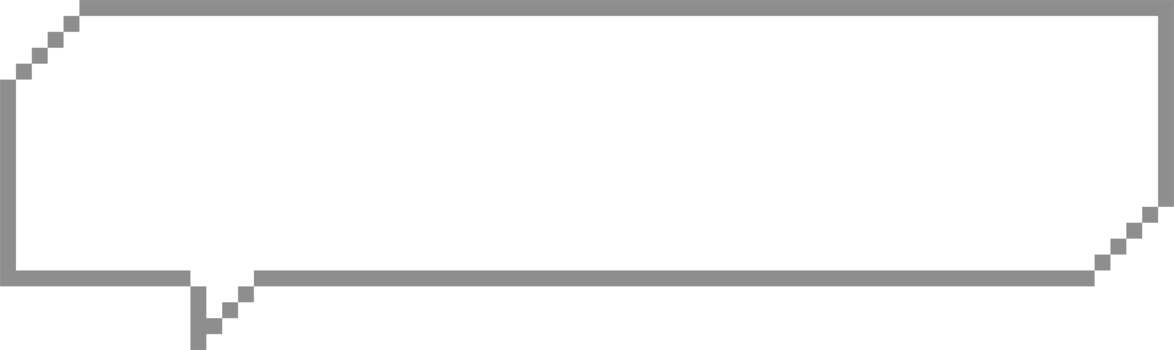 8bit retro game pixel speech bubble balloon icon sticker memo keyword planner text box banner png