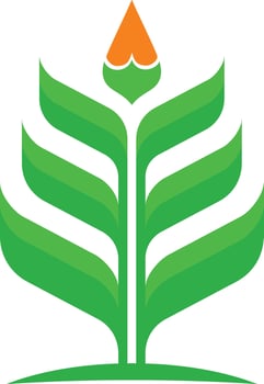 Random PLant Logo Design vector