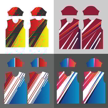 Dynamic Sports T-Shirt Templates Pack vector