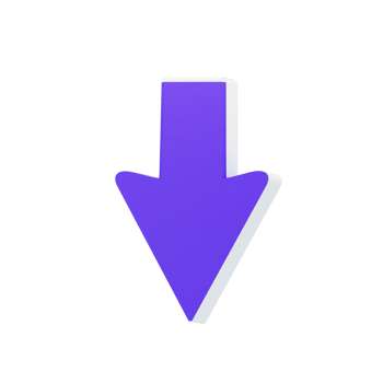 Arrow And Symbol 3D Icon png