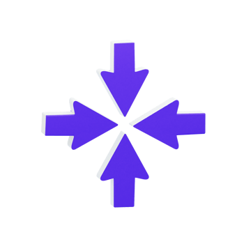 Arrow And Symbol 3D Icon png