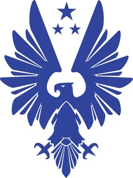 Unique Eagle Logo Design vector