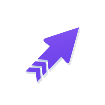 Arrow And Symbol 3D Icon png