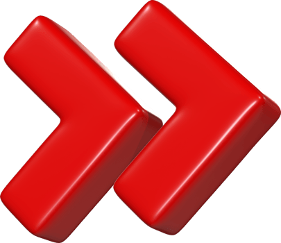 Two Arrows 3D Color png