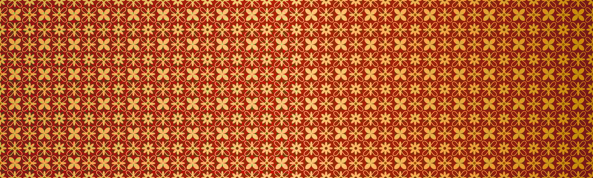 Patterns flowers arabian india seamless gold oriental vintage indian. vector