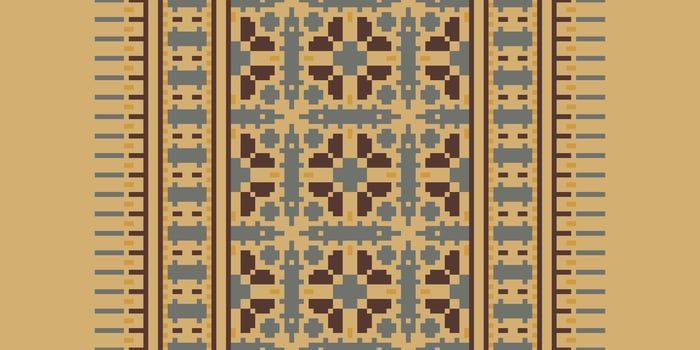 Fashion pattern Seamless Mughal architecture Motif embroidery, Pixel Ikat embroidery Design for Print lace pattern turkish ceramic ancient egypt art jacquard pattern vector