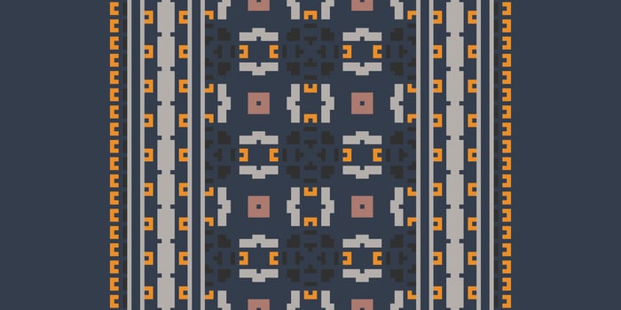 Dupatta Pattern Seamless Australian aboriginal pattern Motif embroidery, Pixel Ikat embroidery Design for Print border embroidery ancient egypt vector