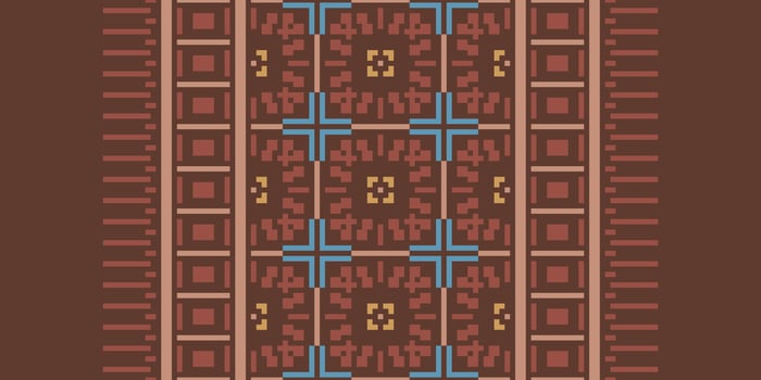 Nordic pattern Seamless Scandinavian pattern Motif embroidery, Pixel Ikat embroidery Design for Print endless arabesque cloth dupatta shawl bandana print silk kurta men vector